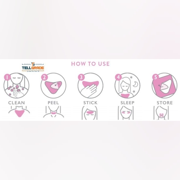 Anti Wrinkle Silicone Chest Pad - Largest Size - Picture 4 of 11